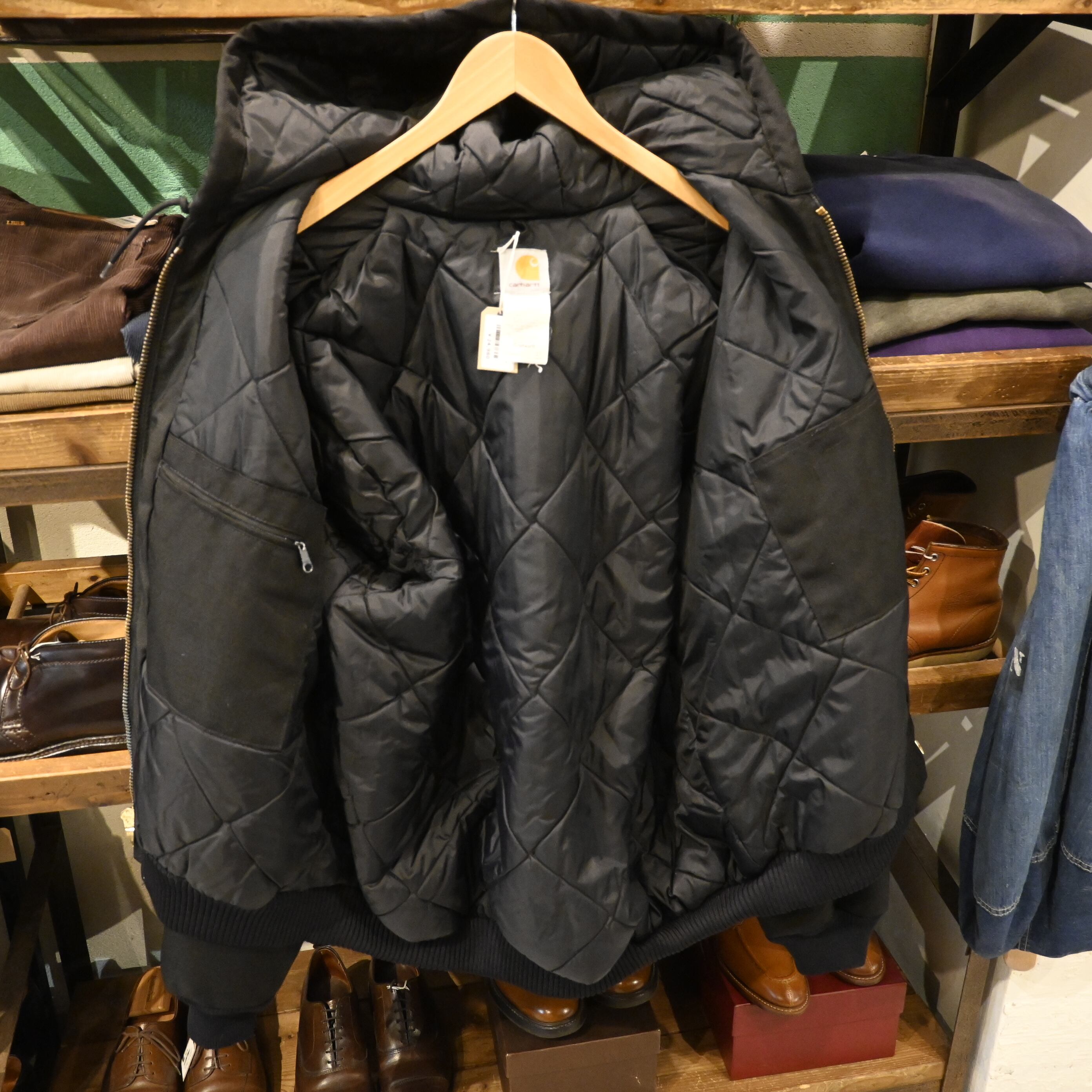 L ] Carhartt 2004年製造Mexico製 Duck Active Jacket 