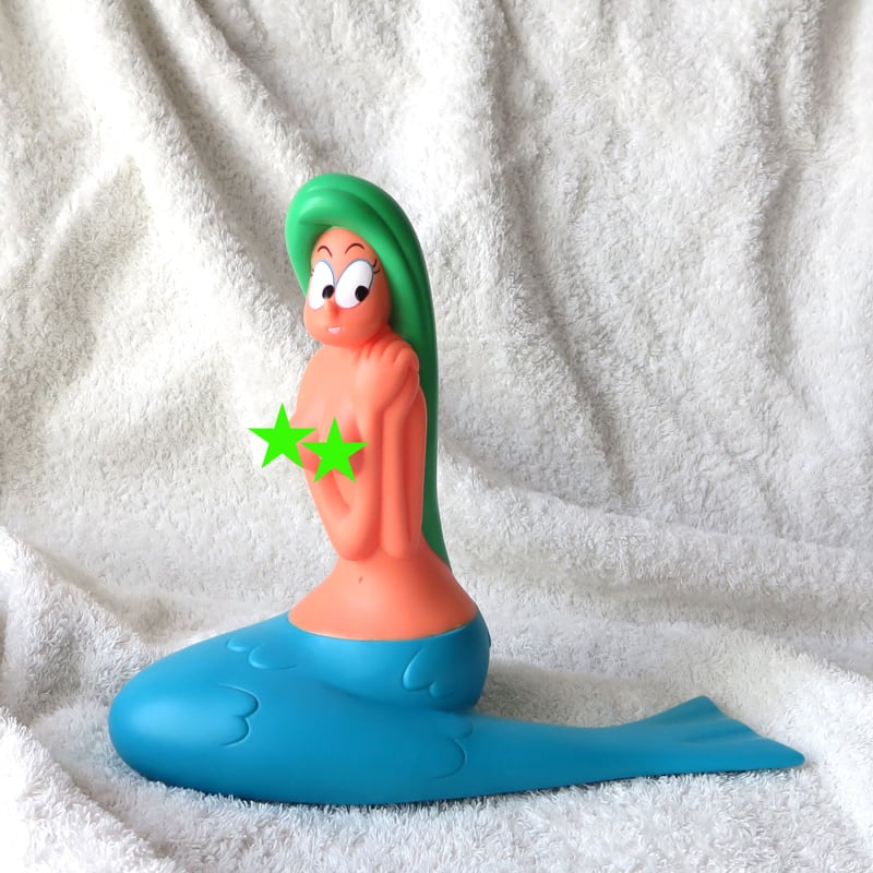★専用★ マーメイド ソフビ 玩具 ソフビドール レア ソフビ人形 「mermaid」マーメイド オビツ製作所 アートフィギュア