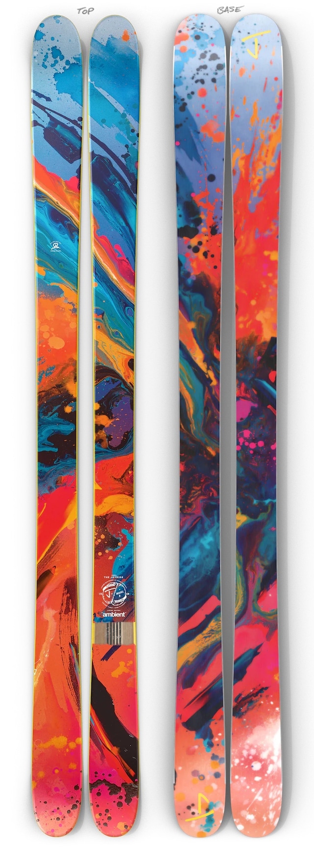 【予約特典つき】J skis ジョイライド「アンビエント」Mikael Brandrup x Jコラボ限定版スキー
