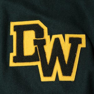 新品 NIKE スタジャン XL 80s 90s ナイキ レザー ジャケット 緑