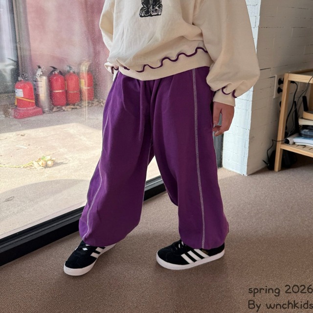 《送料無料》予約:2ndジョガーパンツ【wnchkid’s】