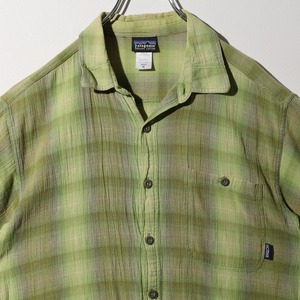 美品 M オンブレ 08年 A/C Yarn Dye Shirt Patagonia ACシャツ ヤーンダイ パタゴニア