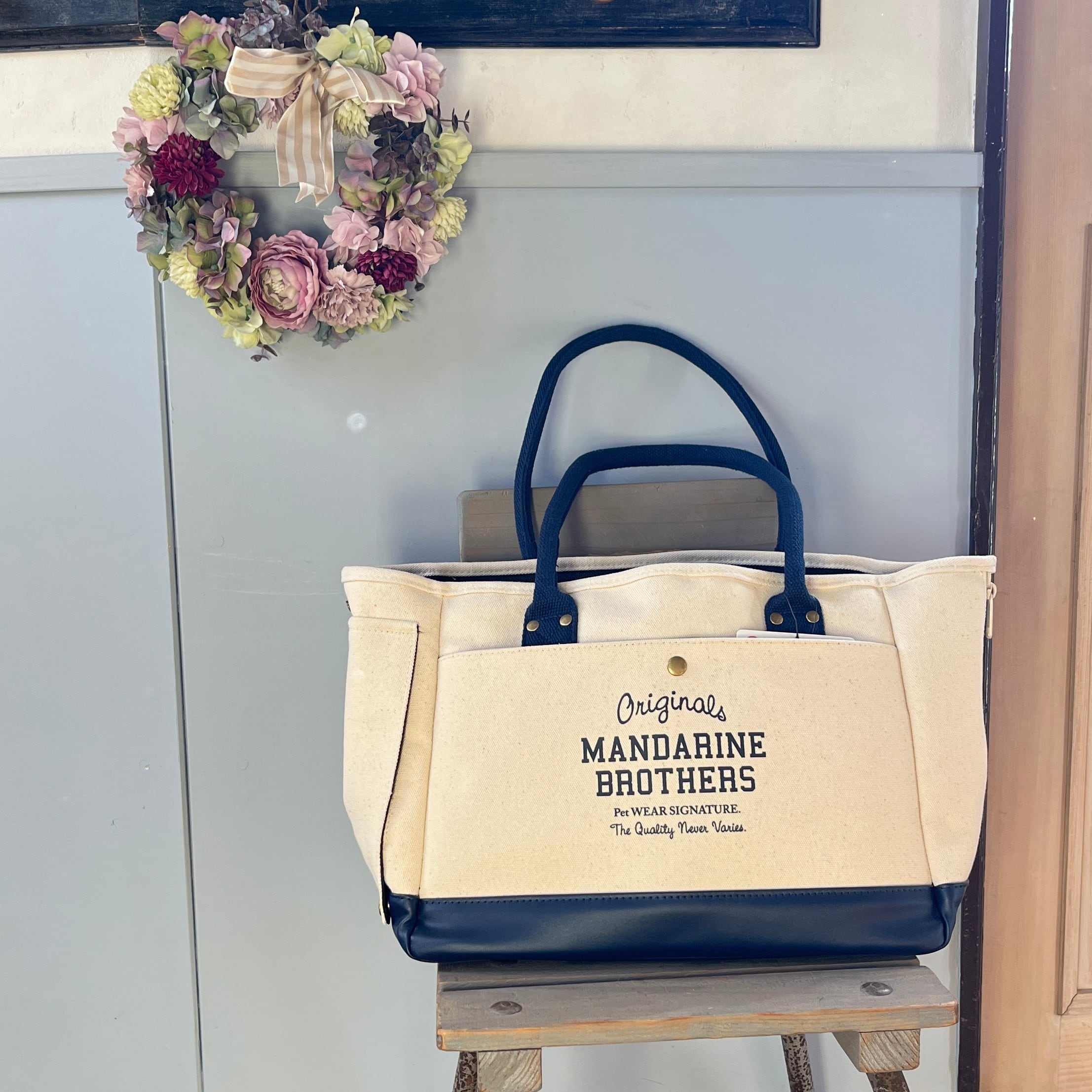 MINI BAG / ミニバッグ 　キャリーバッグ  MANDARINE BROTHERS