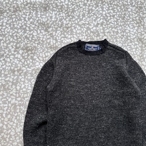 POLO SPORT / 90′s- linen blend knit sizeM