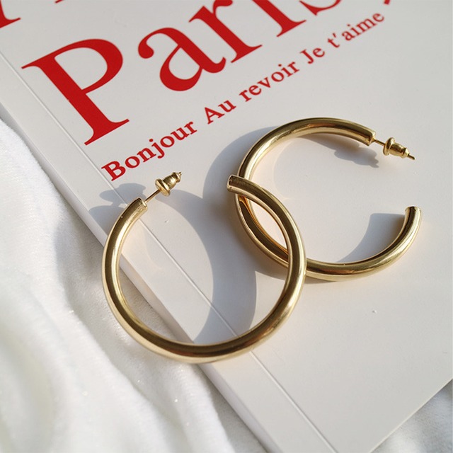 Chunky hoop pierce A00020