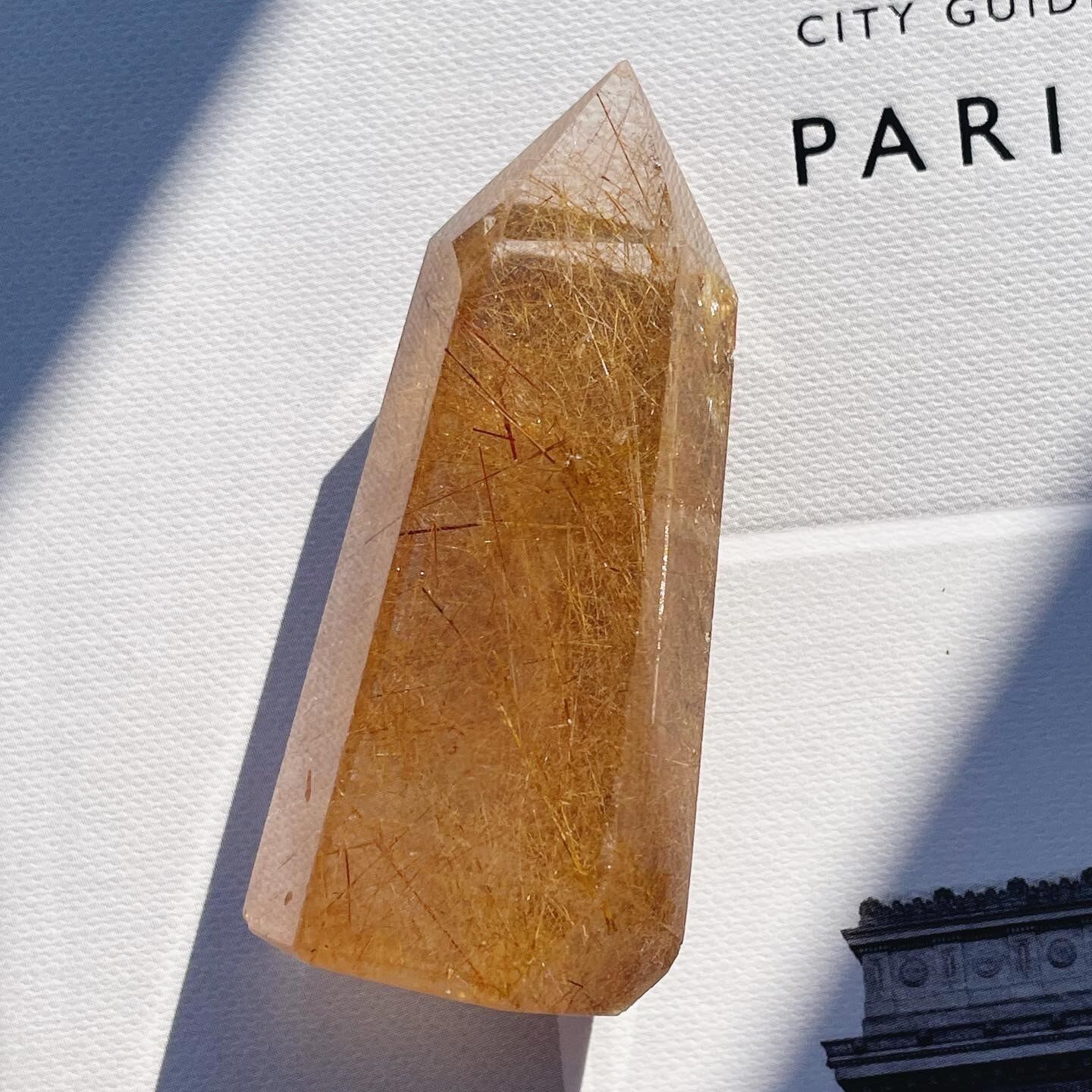 Rutilated Quartz Point 4