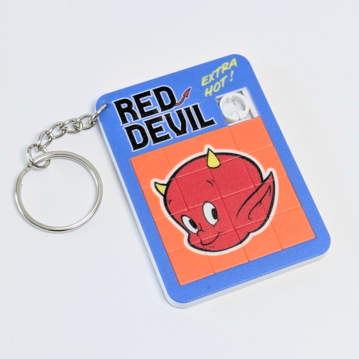 【 Hot Stuff the Little Devil ( ホットスタッフ リトルデビル ) 】AMERICAN CHARACTER PUZZLE KEYRING ( パズルキーリング ) / キーホルダー〚アメリカン雑貨 アメトイ〛