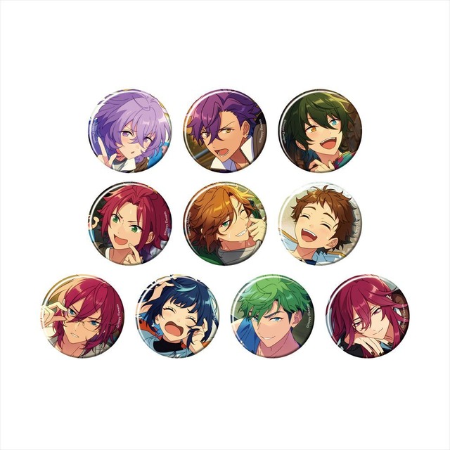 あんさんぶるスターズ！！ コレクション缶バッジ[2026 Mar.]-Casual Side- BOX 全10種