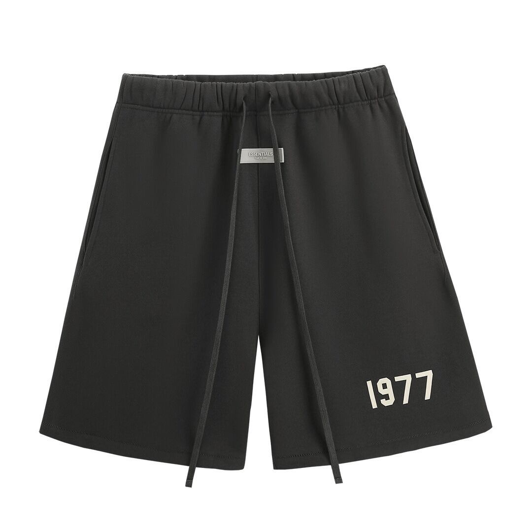エッセンシャルズ ショートパンツ るロゴ 黒 XL 即完売（楽天市場 