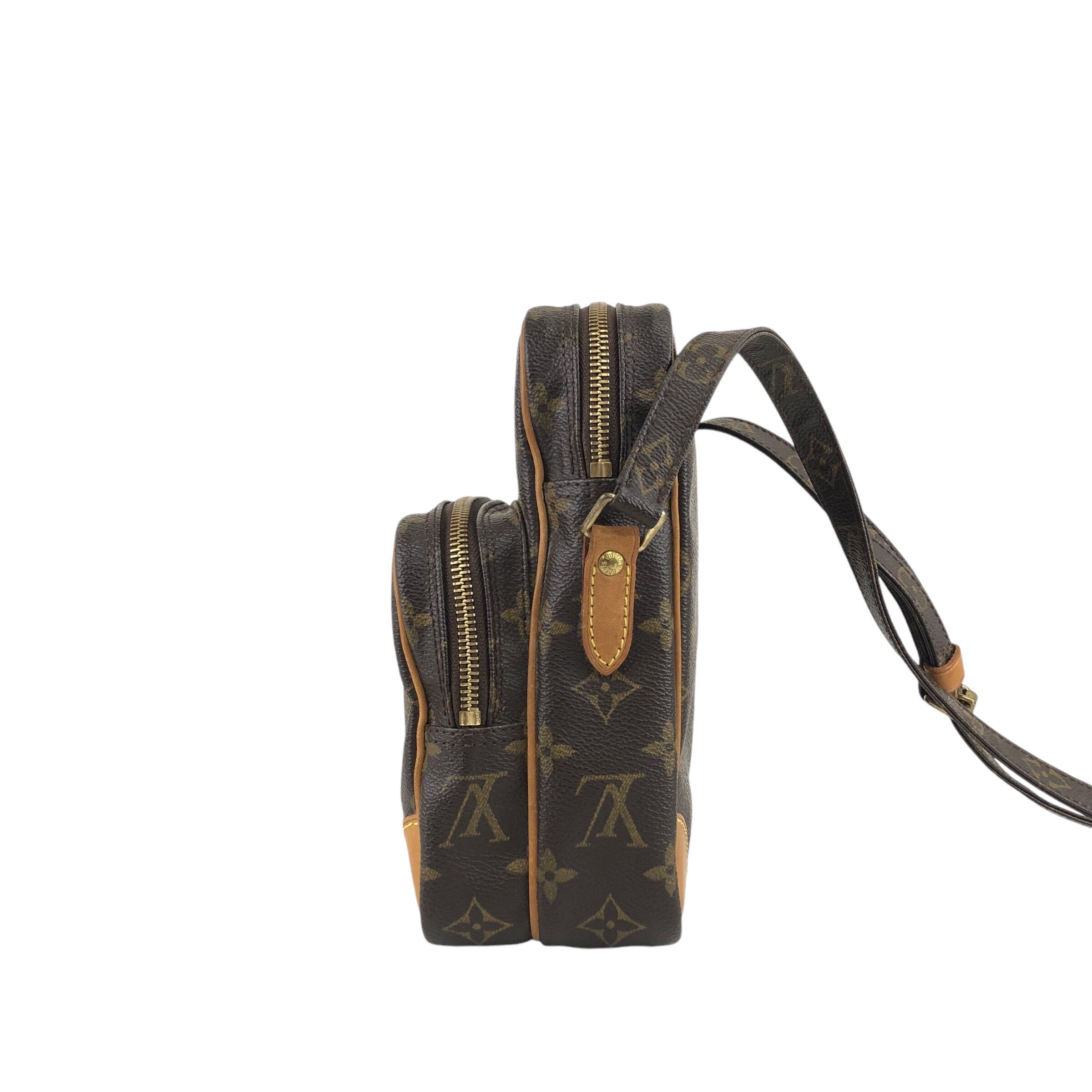 LOUIS VUITTON ルイヴィトン モノグラム ショルダーバッグ ブラウン LOUIS VUITTON ルイヴィトン モノグラム ショルダーバッグ ブラウン