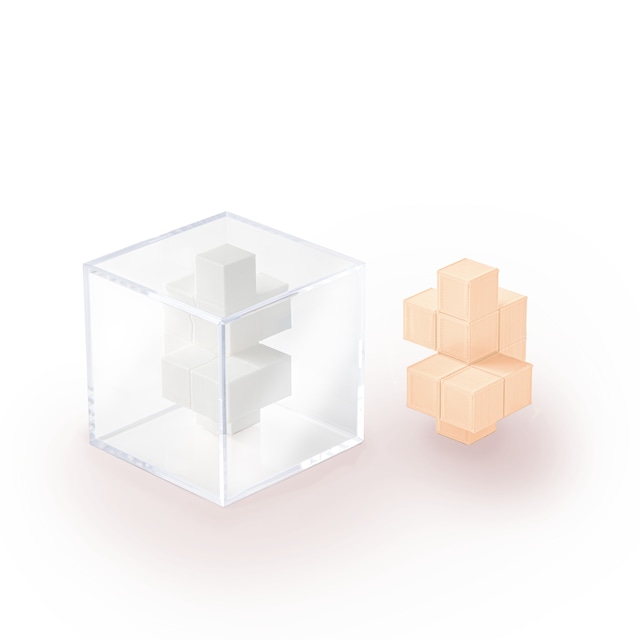 Twinship　（White & Peach）