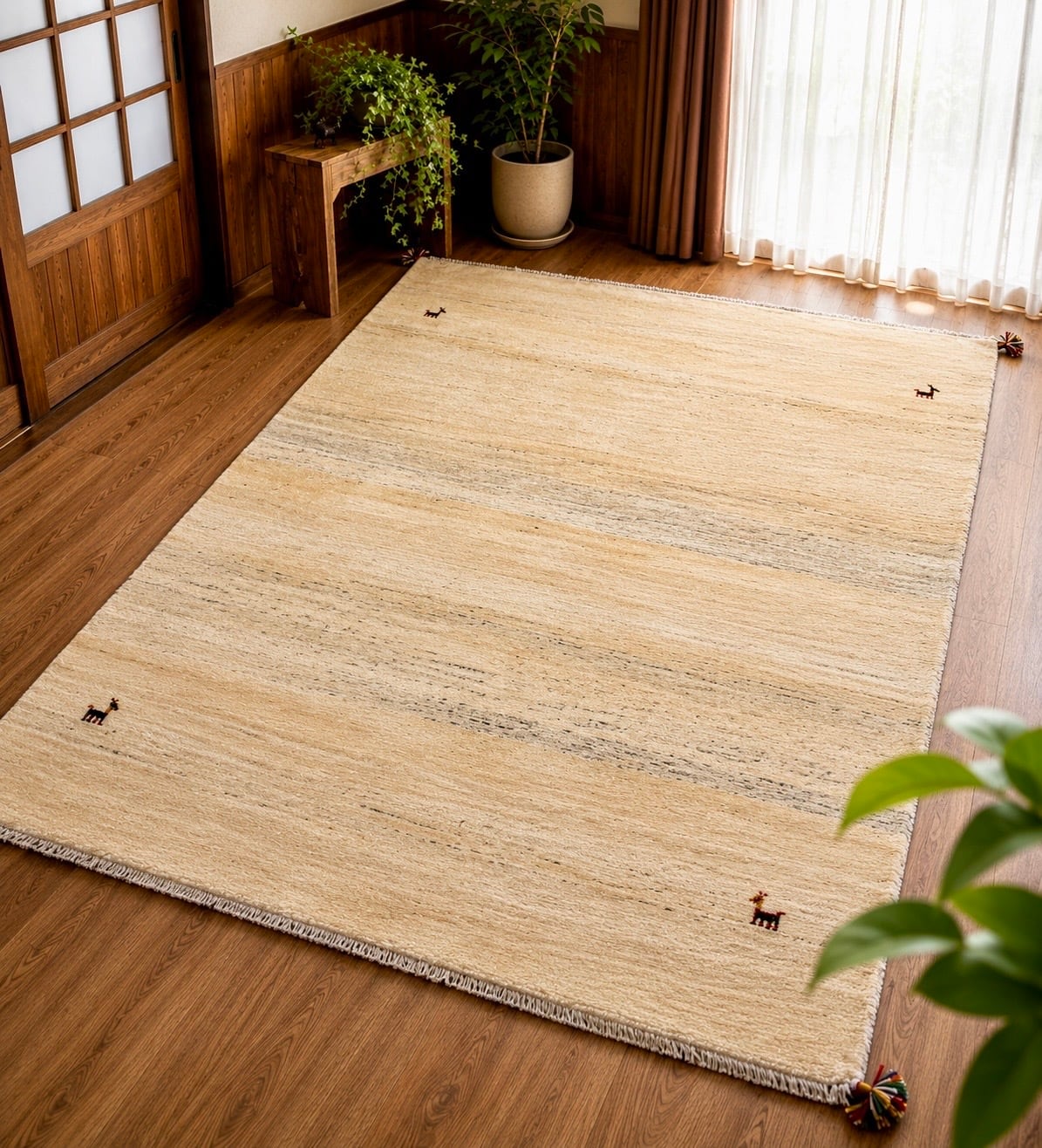ペルシャギャッベ (ギャベ) 玄関マット No:GP-169 | A's Rug（エーズラグ）