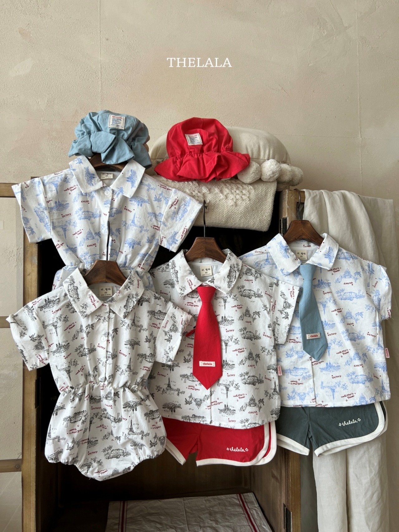 [THELALA] Red Sun Pants / [더랄라] 레드썬팬츠