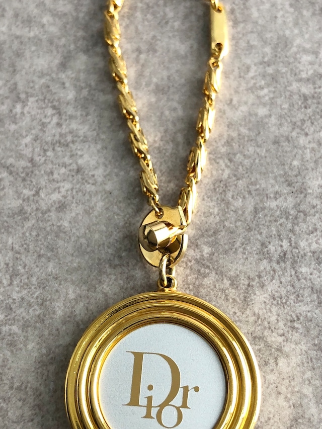 Christian Dior クリスチャン ディオール キーホルダー ゴールド ロゴ vintage ヴィンテージ オールド tgmp3e