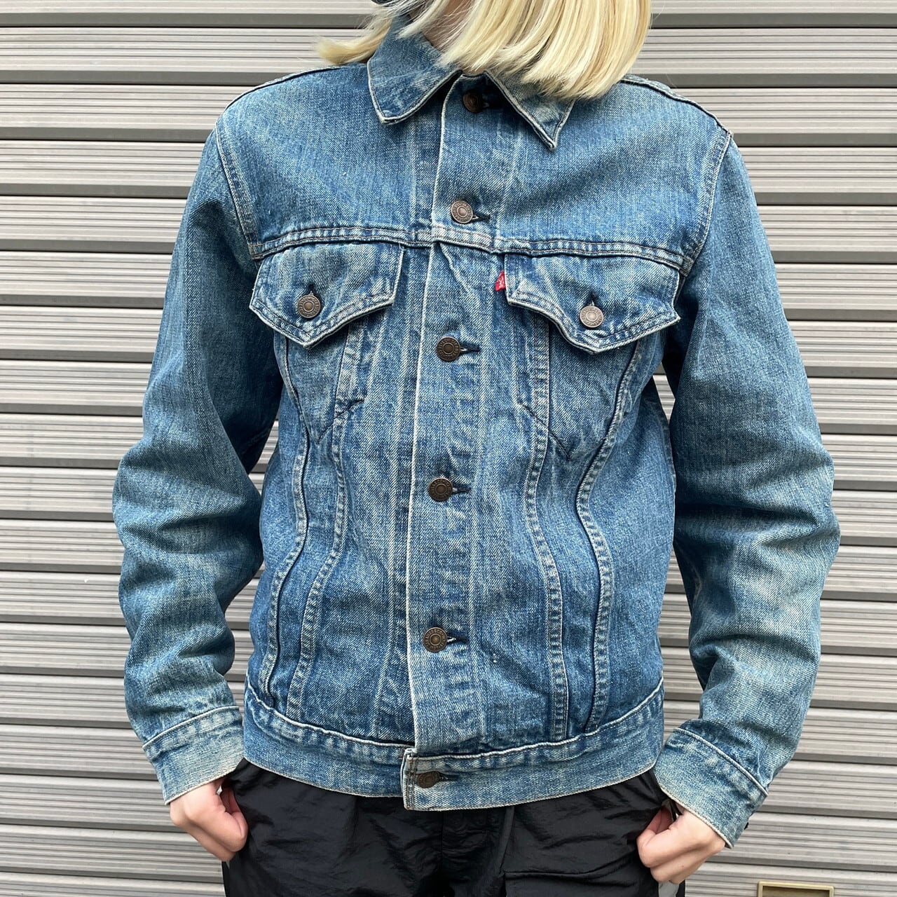 80年代 USA製 Levi's リーバイス スモールe 70505 0213 4th デニム ...