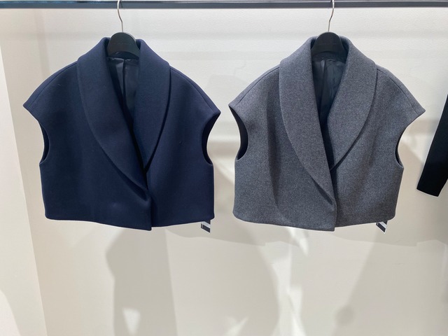 BORDERS at BALCONY MELTON WOOL GILET