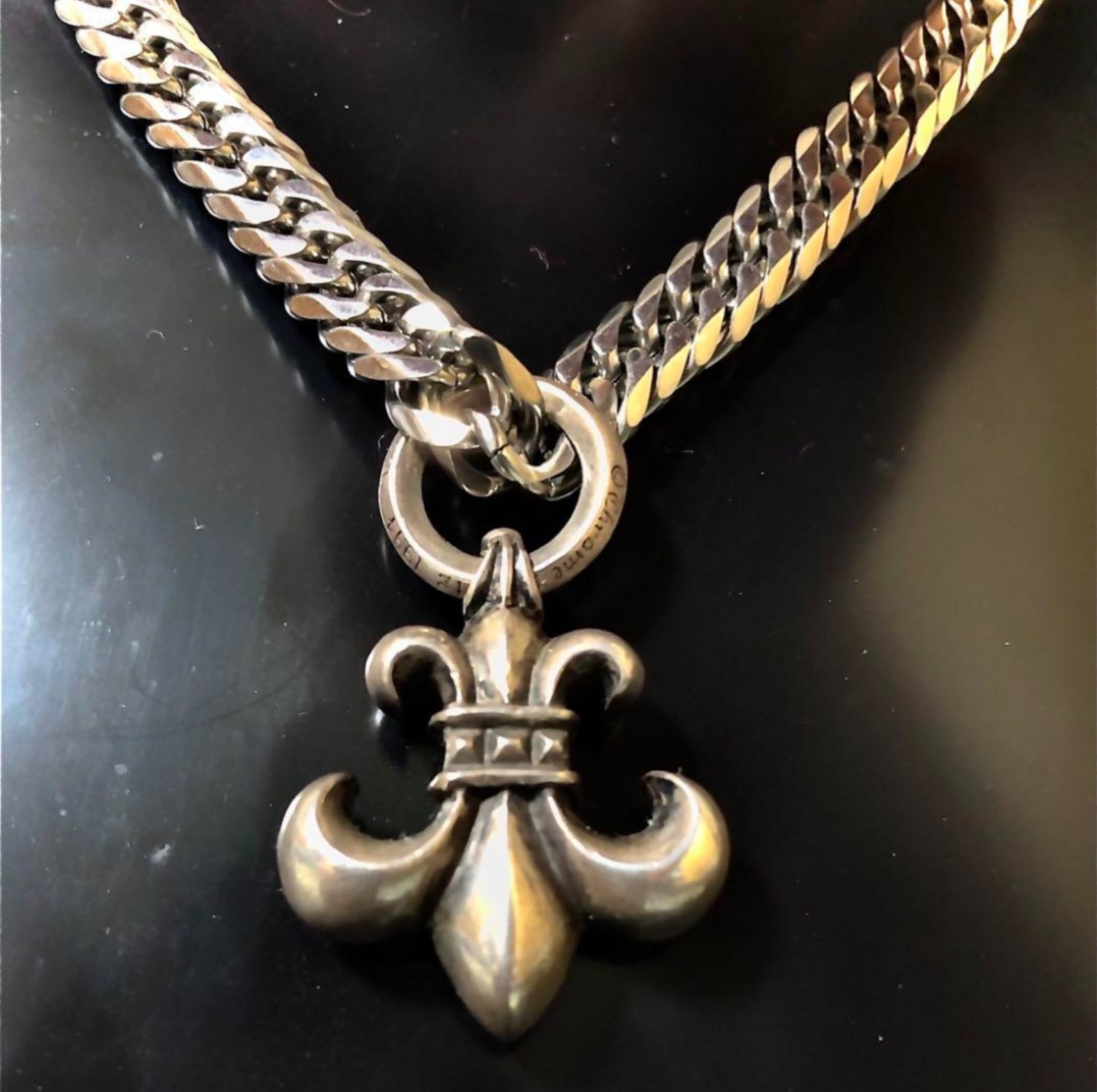 CHROME HEARTS クロムハーツ BSフレアペンダント ネックレス | chromehearts