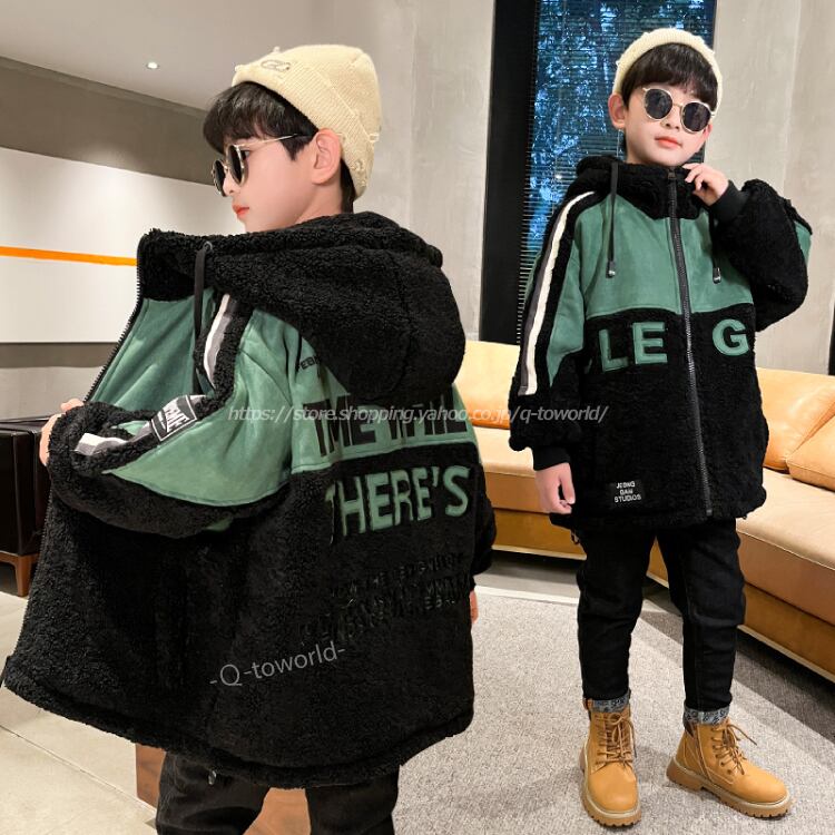 120㎝-170㎝】ジャケット コート ボア 男の子 秋冬 子供服 人気  