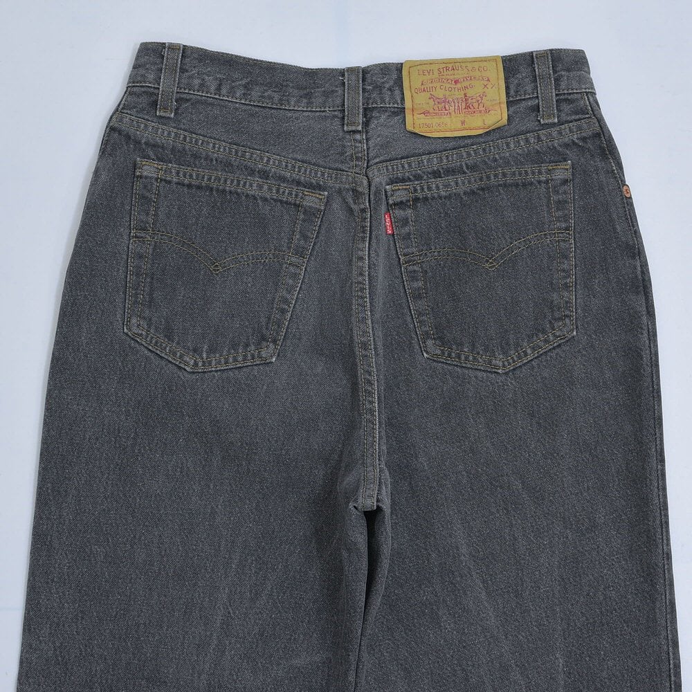 90s アメリカ製 Levi's17501-0658 リーバイス 先染め グレー 90s アメリカ製 Levi's17501-0658 リーバイス 先染め グレー