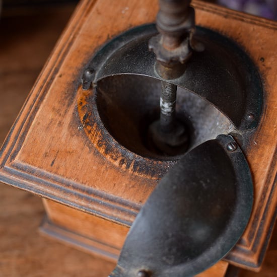 1910年頃 フランス Peugeot & Cie 木製コーヒーミル | Brocante de La