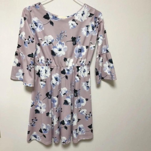 新品 MIIAミーア 花柄フラワー レトロ ワンピース