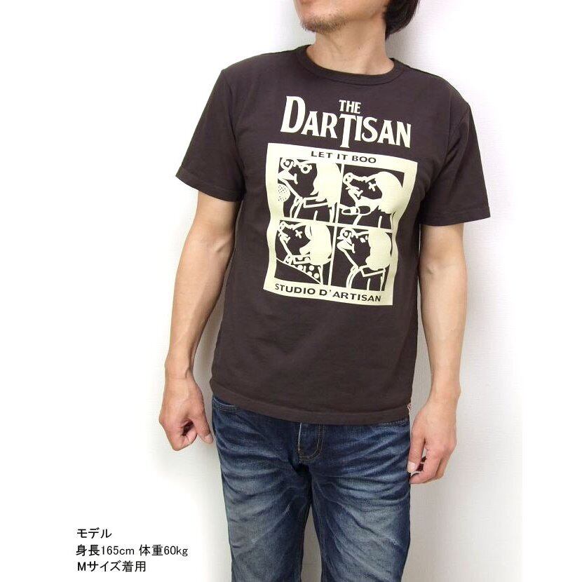 ダルチザン Tシャツ 国産半袖Tシャツ STUDIO D'ARTISAN US