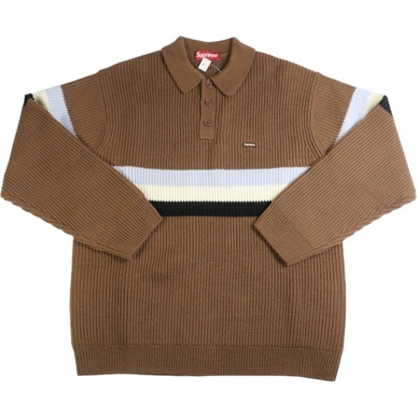 Size【L】 SUPREME シュプリーム 23AW Small Box Polo Sweater Dark