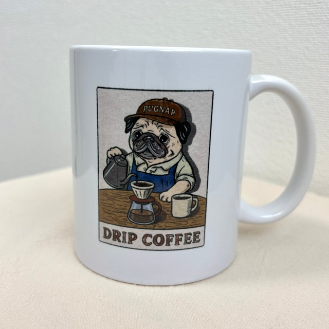 Barista Pug/マグカップ