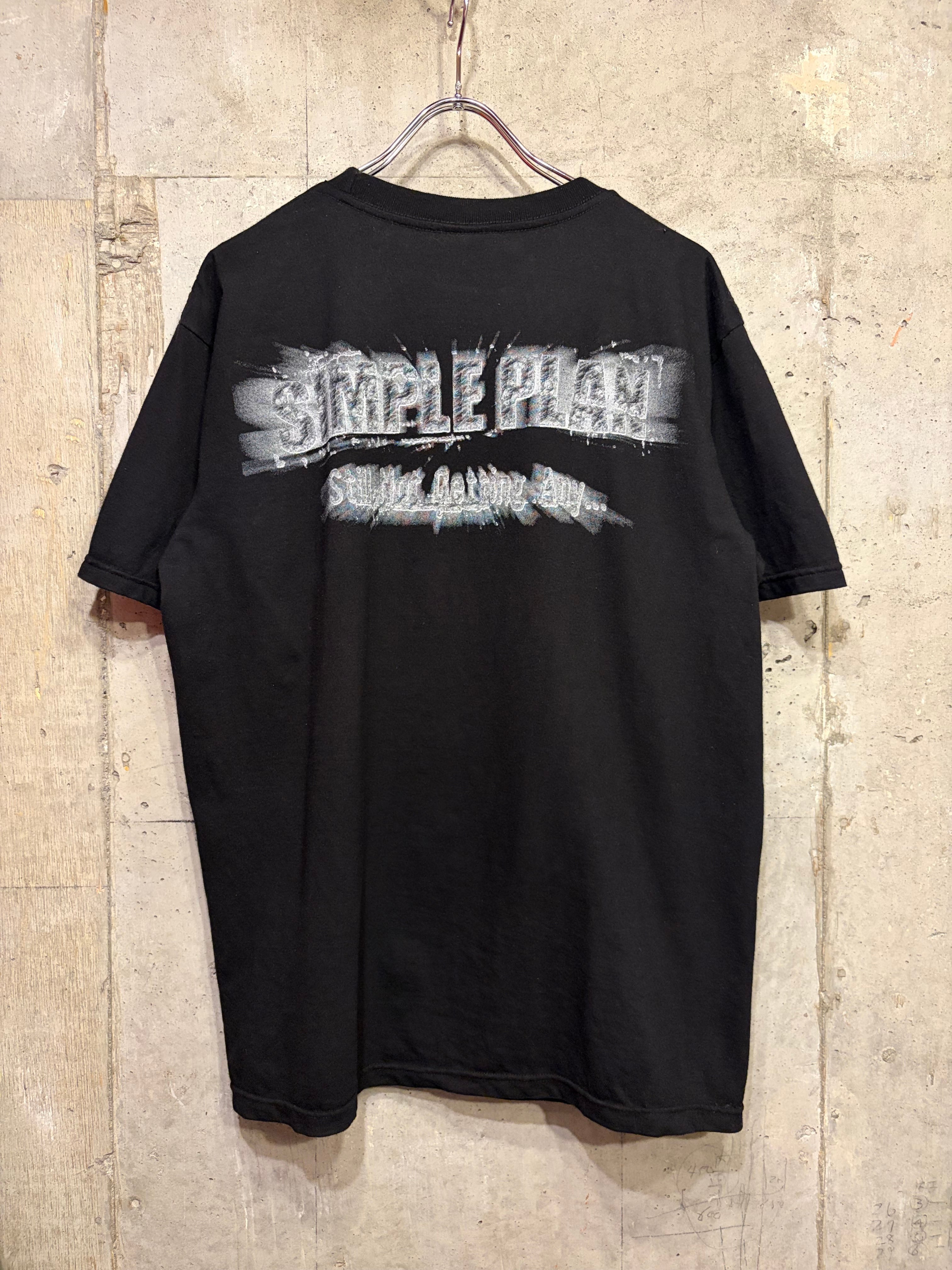 L相当】シンプルプラン バンド tシャツ 両面プリント | Small Cat