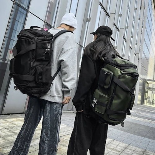 リュック 男性と女性のための短距離キャリーバッグ大容量の独立した靴の位置のスポーツフィットネスバッグ バックパック 韓国ファッション ミニバッグ