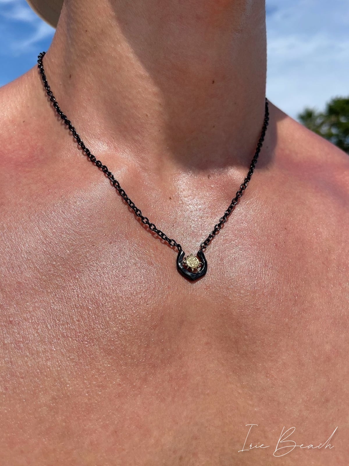 Horse Sunstone necklace No.1 | IRIEBEACH