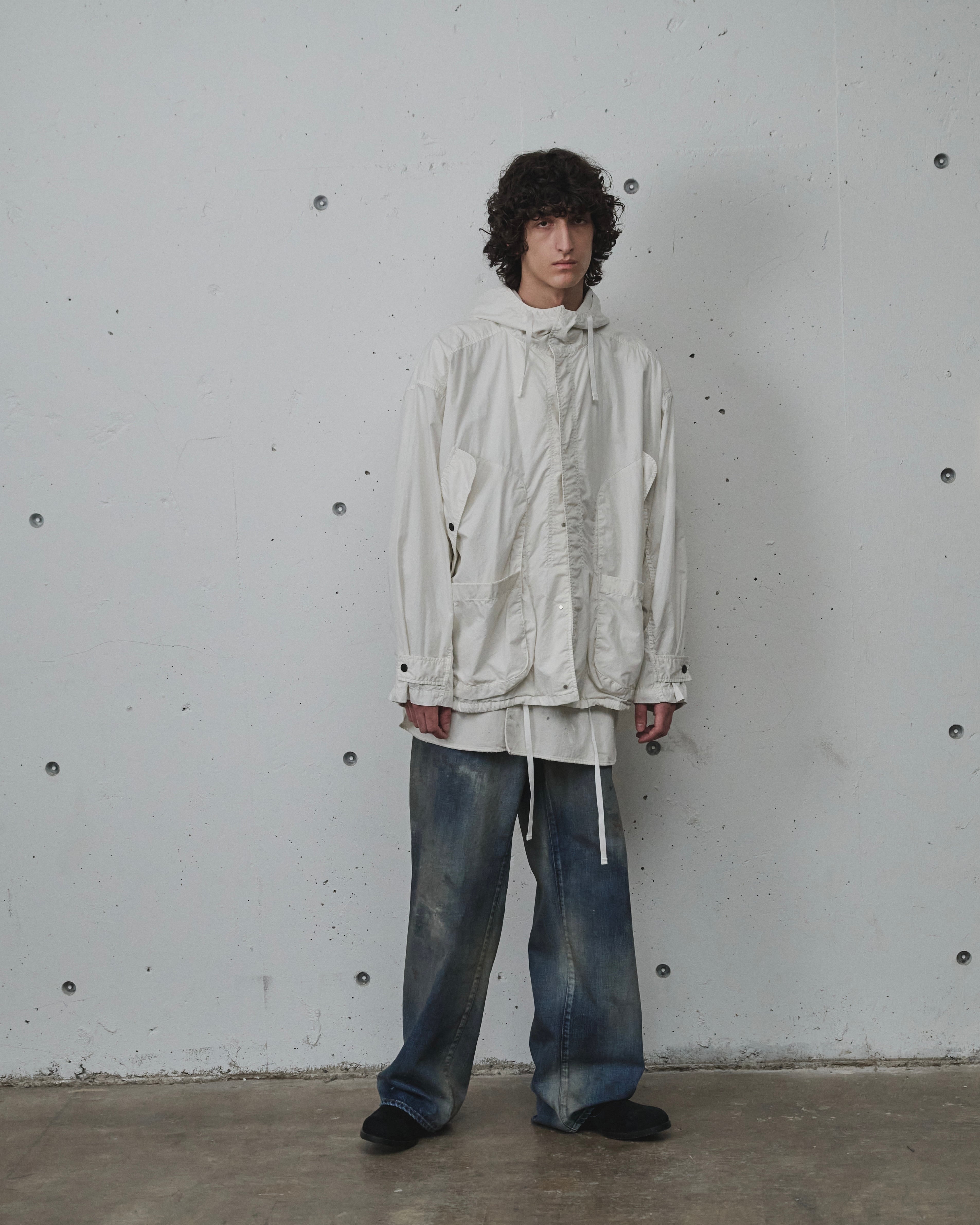 ANCELLM / AGING MIDDLE STRAIGHT 5P DENIM PANTS (INDIGO) | THE