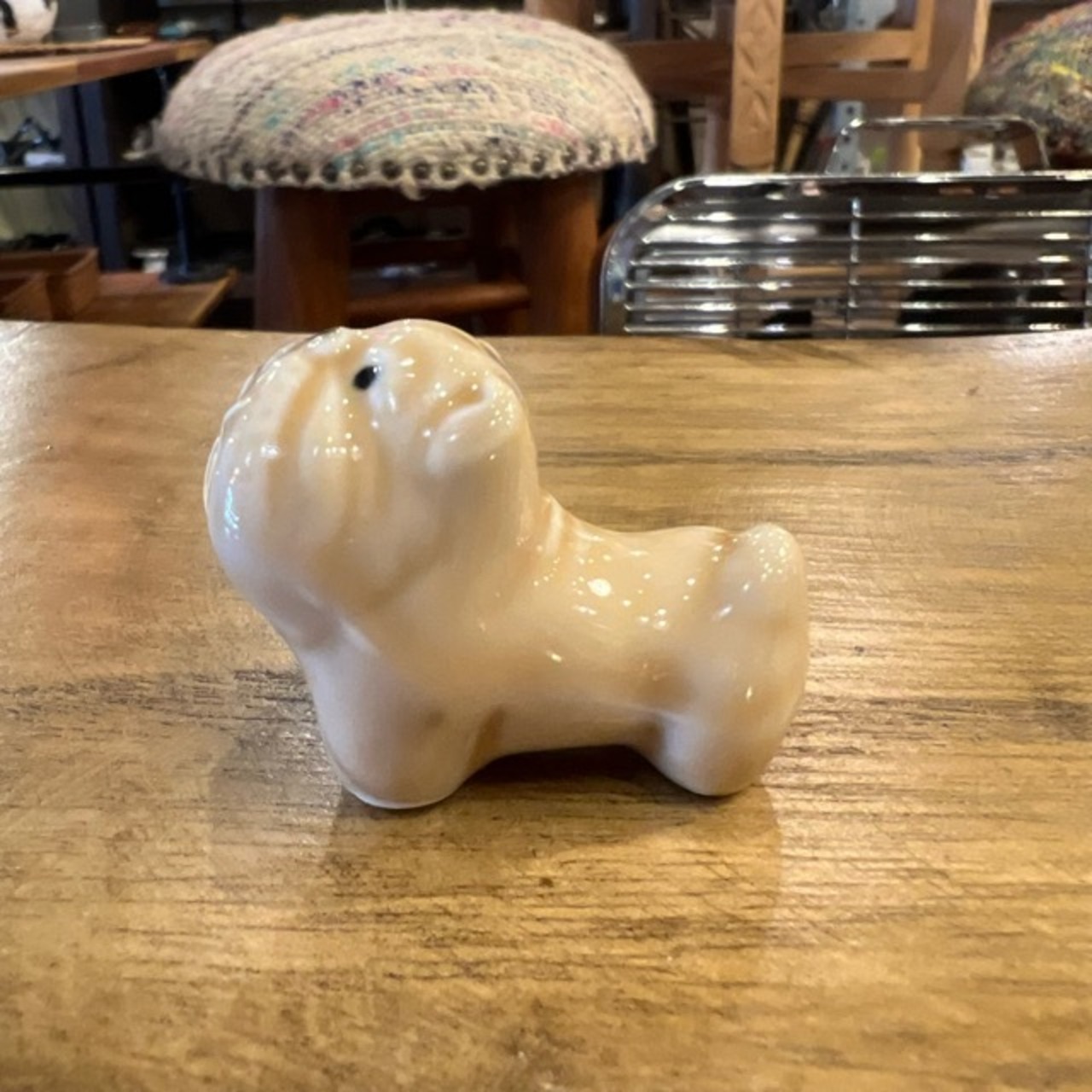 Brown Bulldog Chopstick Rest　茶ブルドッグ箸置　箸置き　ブルドッグ　犬　わんこ　カトラリーギフト　プレゼント