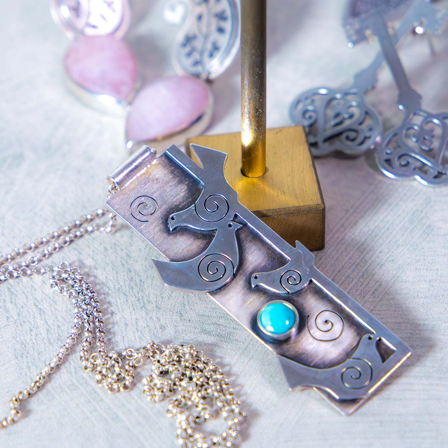 Peace Necklace / ネックレス | ペルシアンタグ｜イランのアートが