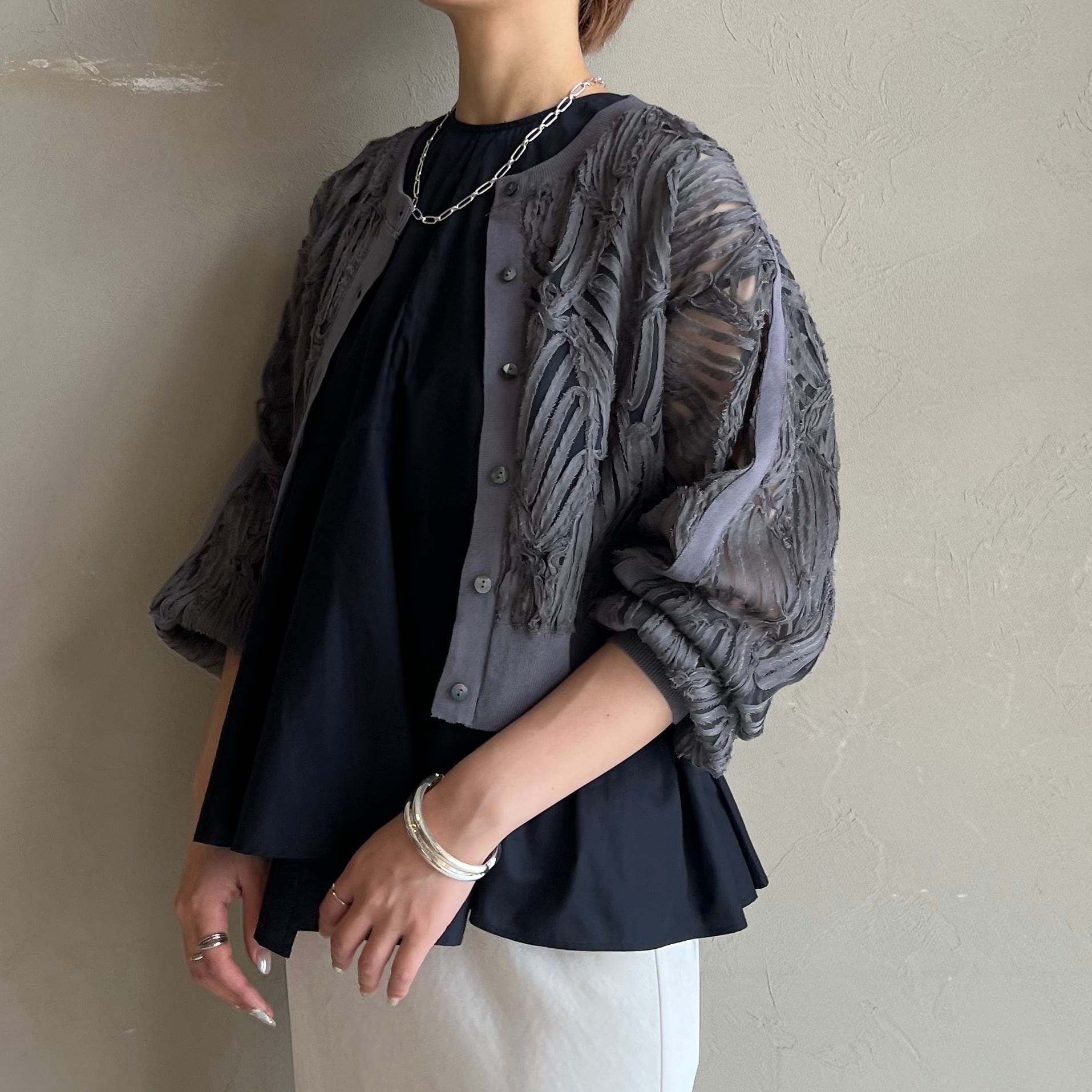 ROSIEE】刺繍レースカーディガン | valance 福井｜レディース セレクト