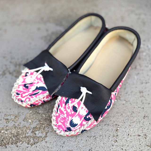 春フリンジモカシンシューズ・スリッポン・ローファー・オフシーン　MADE IN JAPAN