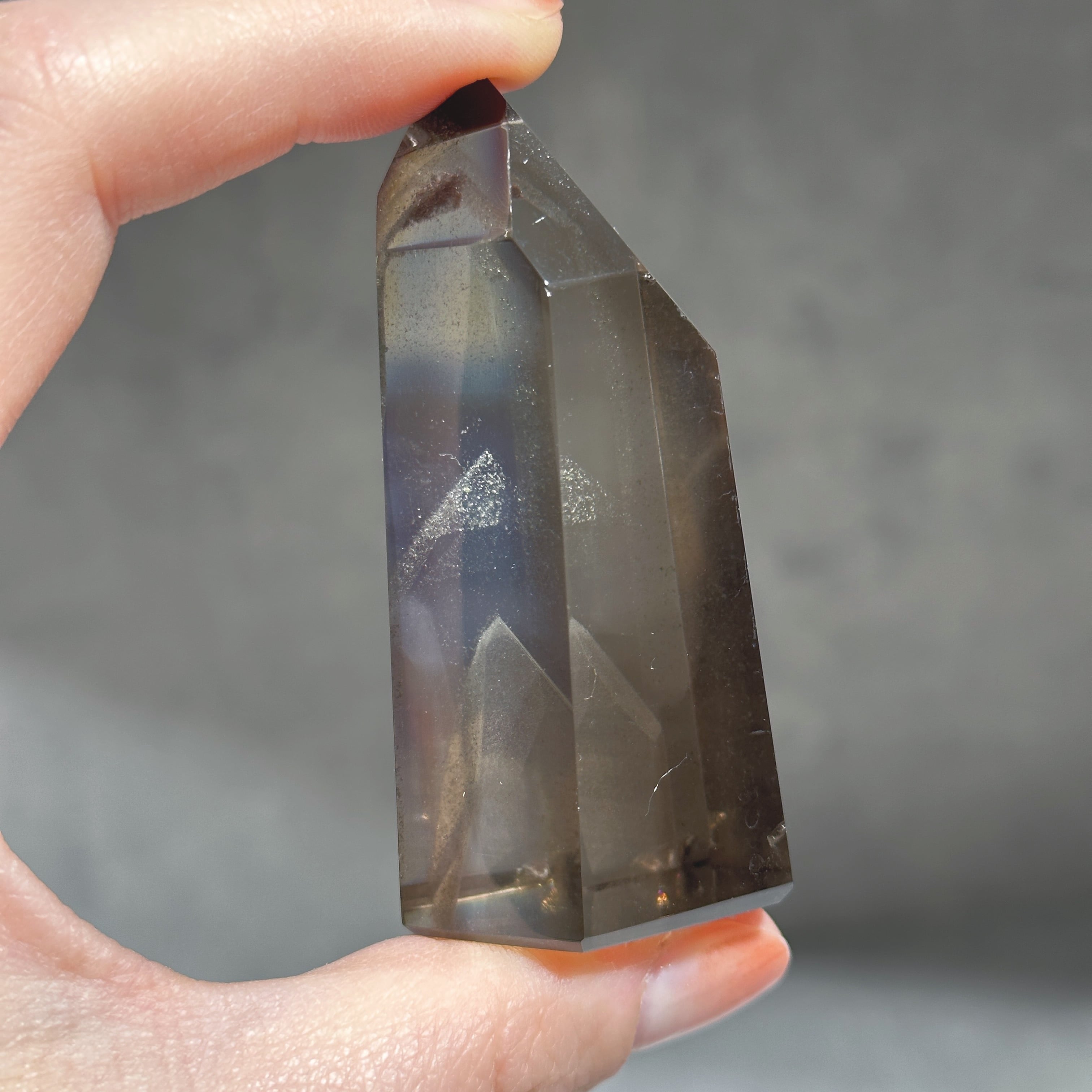 スモーキーファントムクォーツ タワー01◇ Smoky phantom quartz