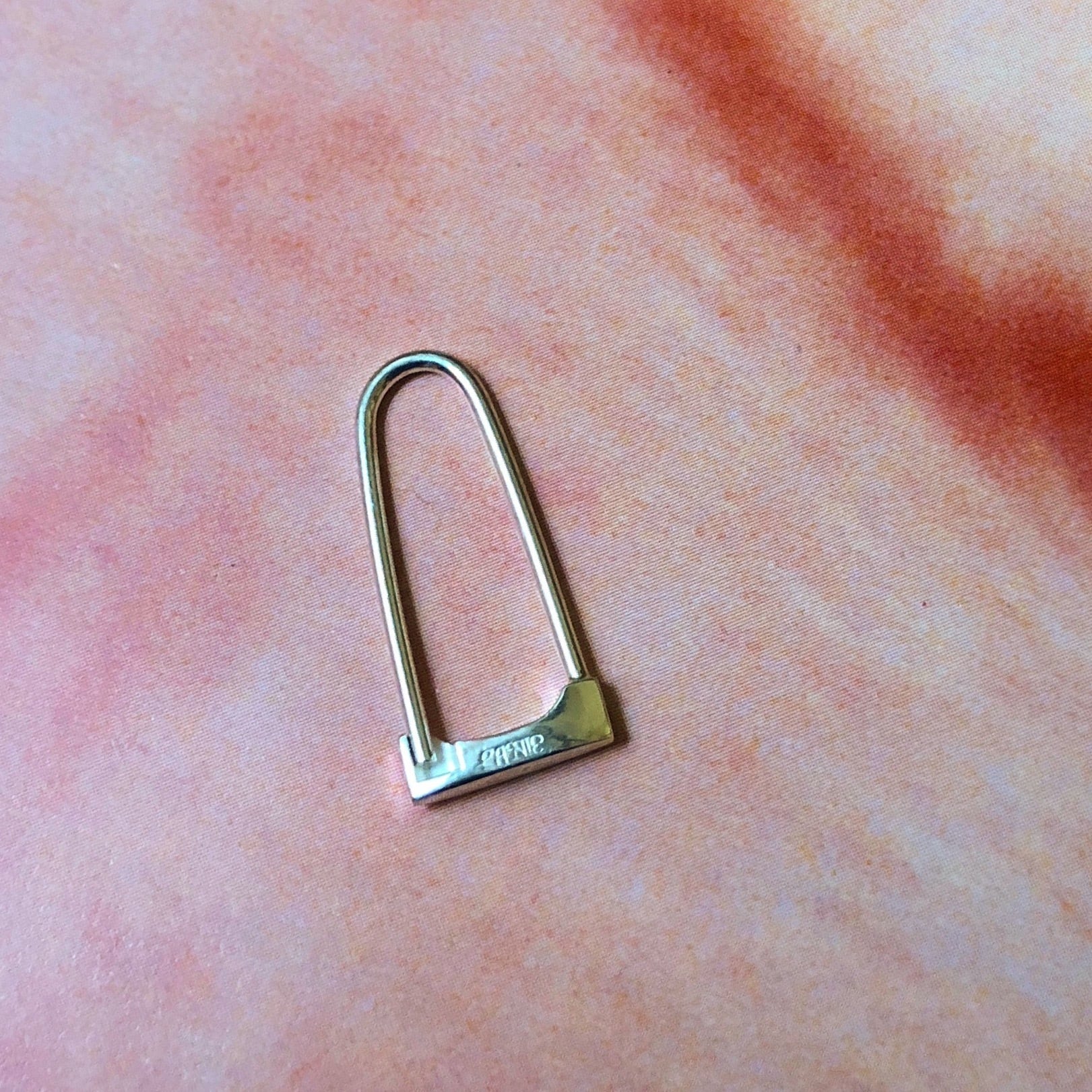 南京錠 earring SILVER925 18G 16G #LJ18022P 南京錠 ピアス シルバー