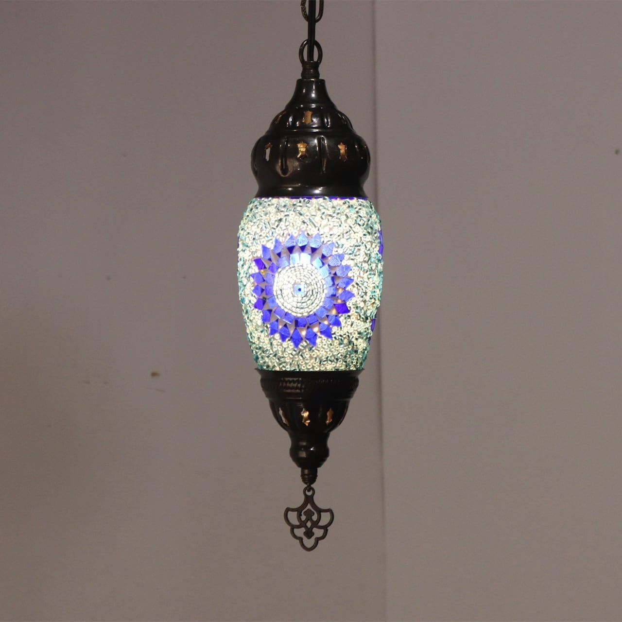 モザイクランプ ペンダントライト ステンドグラス 照明 吊り下げ