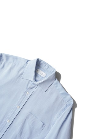 "SULKA" Light Blue Color Cotton Windsor Collar Shirt Made in ITALY
