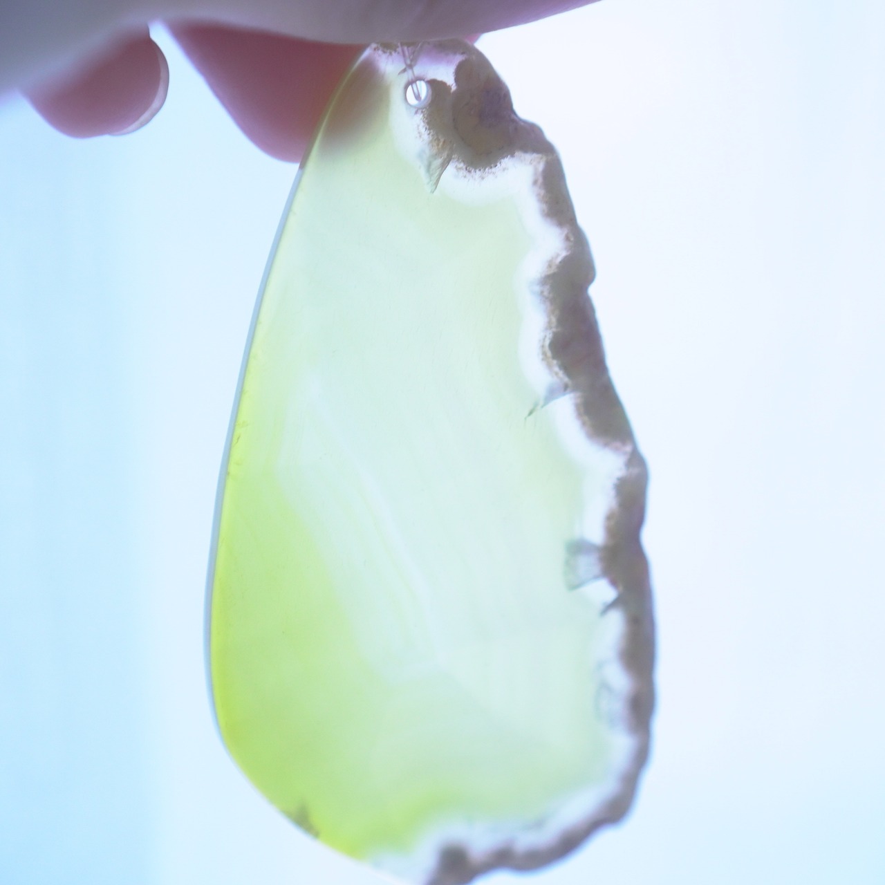 Clear Rainbow 10 - アゲートヒーリングチャイム / Agate Sun Catcher Wind Chime 338