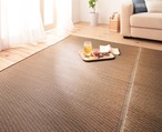 ラグ 30タイプから選べる国産ふっくらい草ラグ Sidy シディ 140×200cm ラグマット
