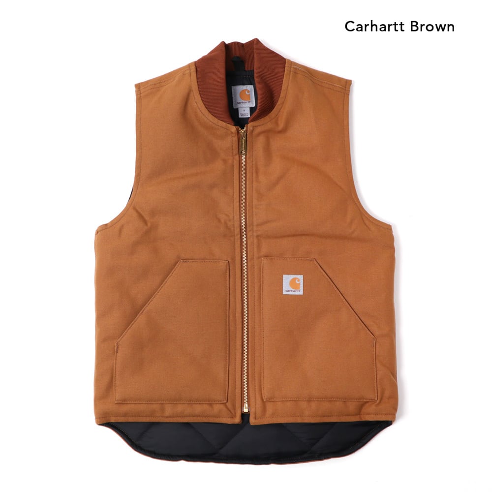 Carhartt カーハート V01 ダックベスト キルティングライニング 全2色 ...