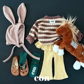 韓国子供服 / 26Autumn / CON / CONチョンクフリルレギンス / キッズ / 秋服 *1~4*