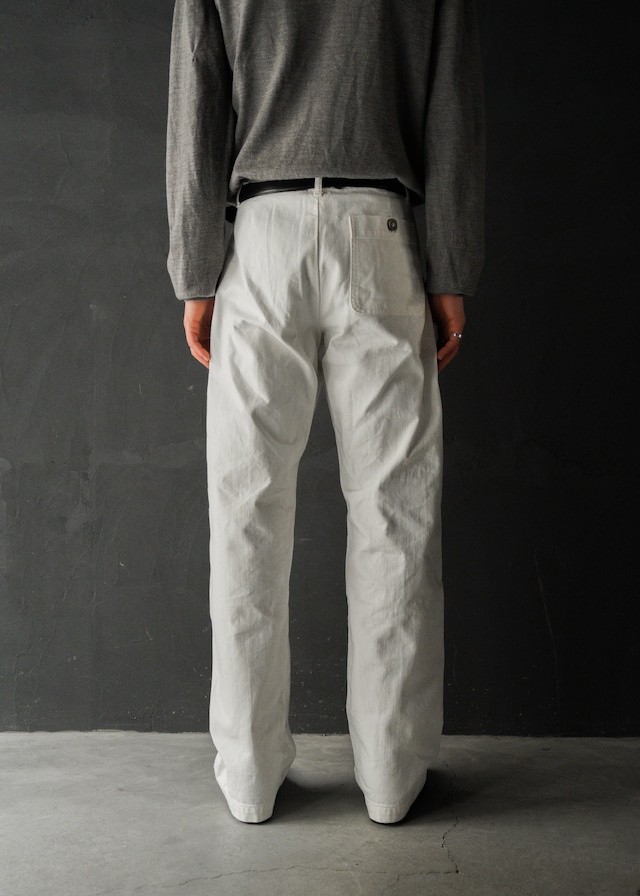 Martin Margiela 02SS wide straight cotton trousers
