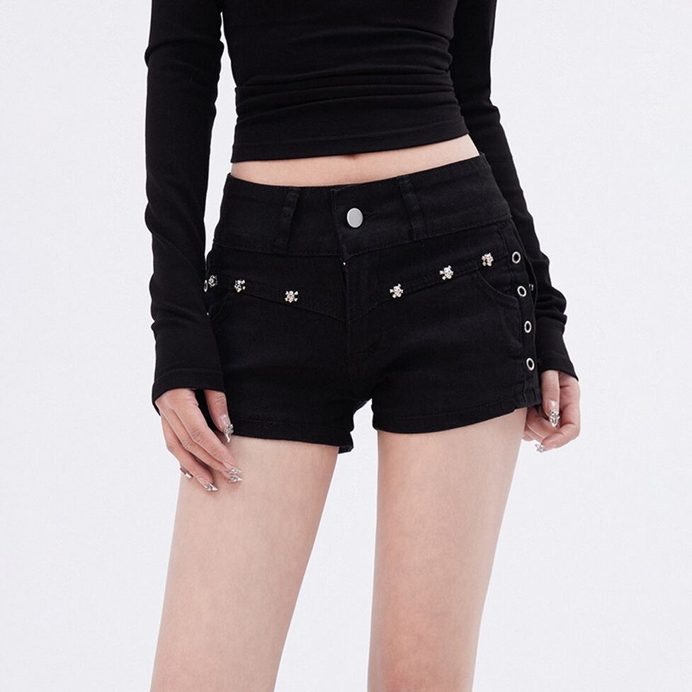 studs short pants / l0638