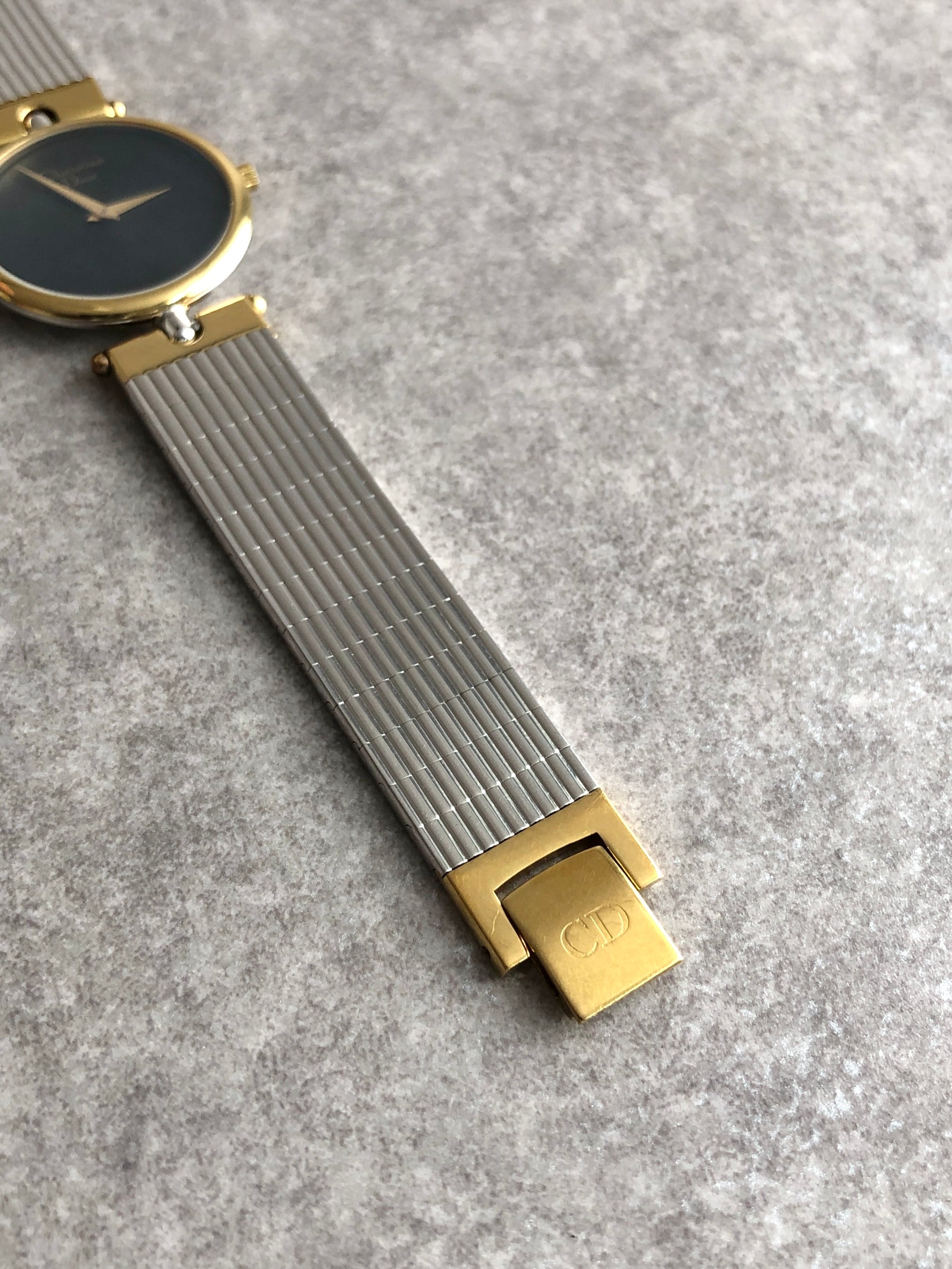 Christian Dior クリスチャン ディオール 腕時計 シルバー×ゴールド