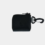 vibram micro case (black×gray) with white glowing zip