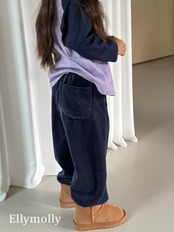 韓国子供服 / 26Autumn / ELLY MOLLY / ベロダンガラジョガーパンツ / 秋服 *5~19*