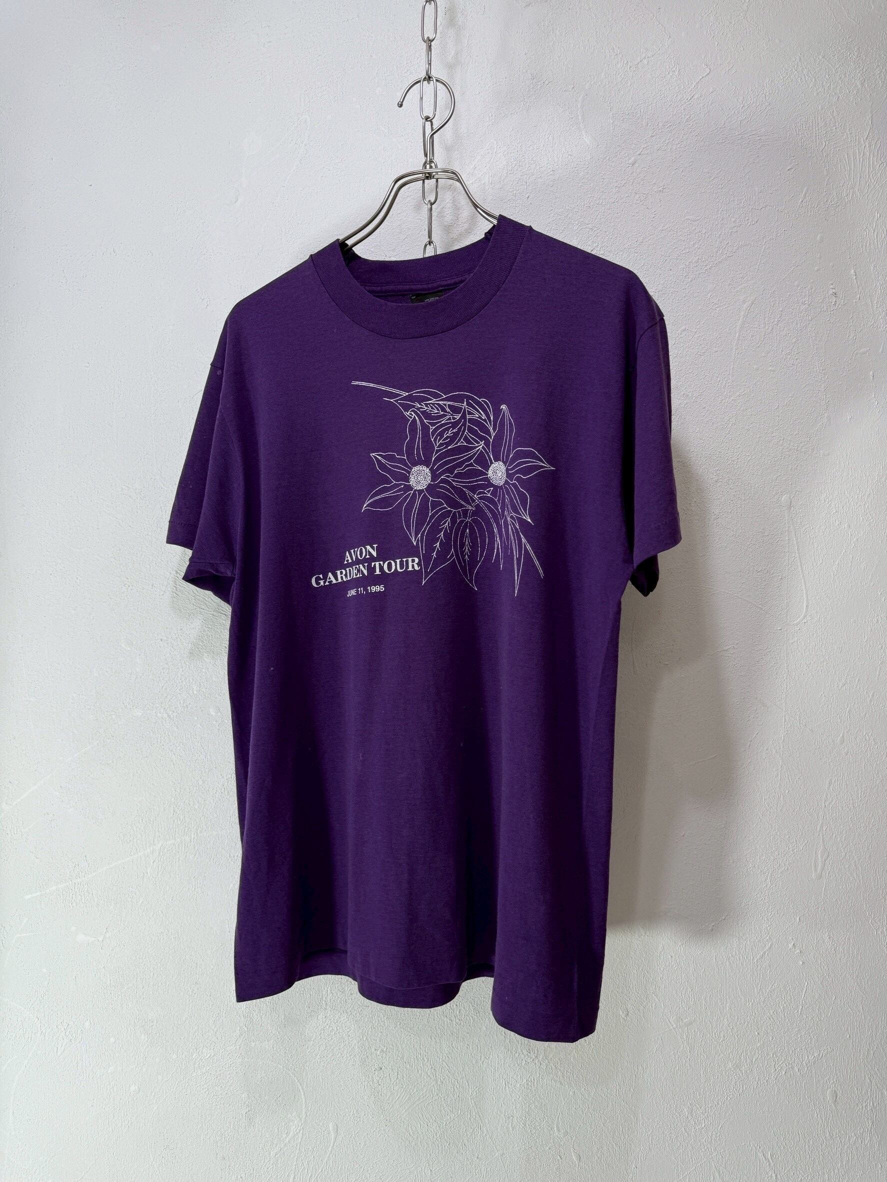 90's USA made “Avon Garden tour” T-shirt